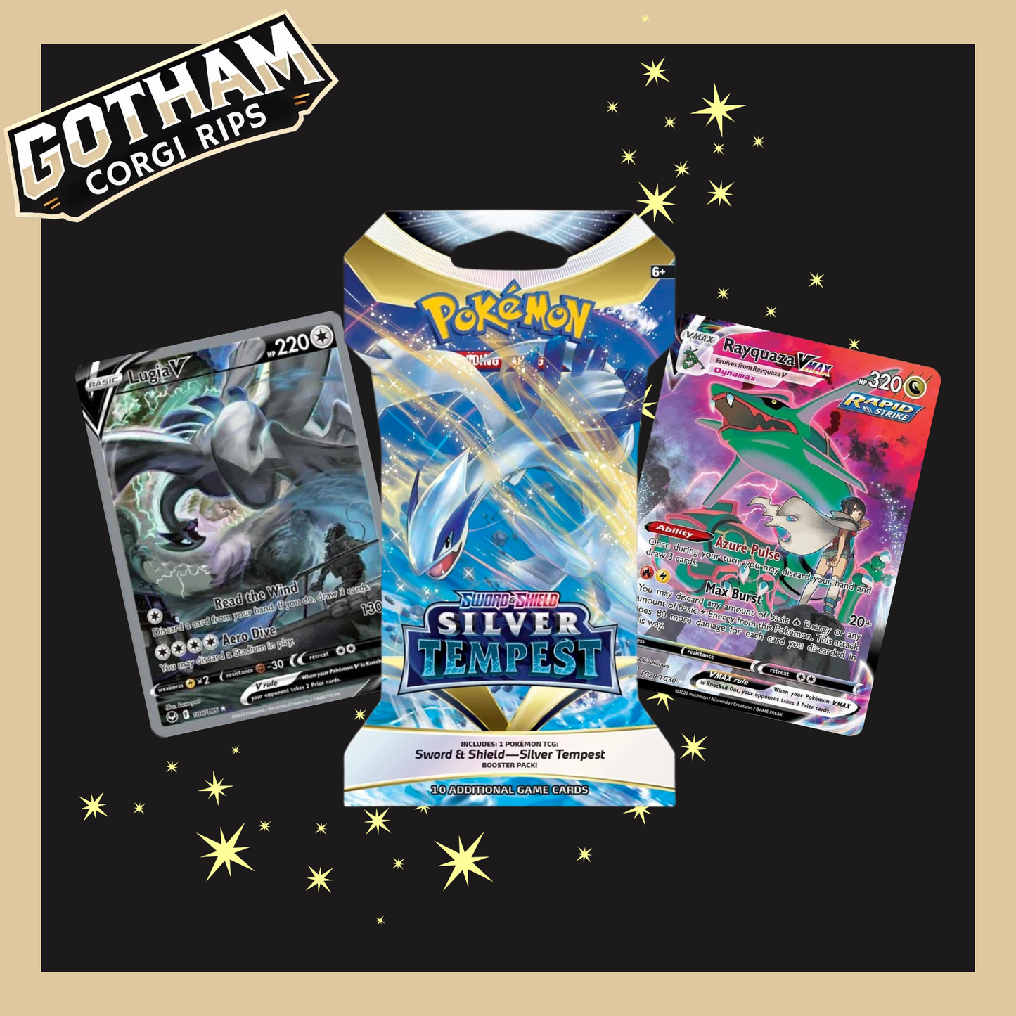 Silver Tempest: Sleeved Booster Pack